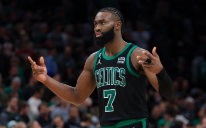 Jaylen Brown made a prediction immediately following the Celtics’ NBA Championship victory.