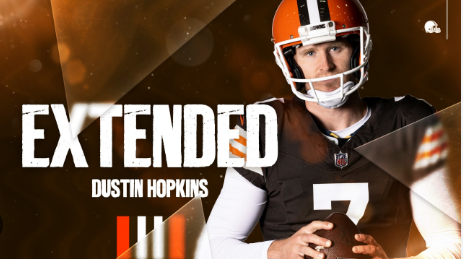 Analyst Questions Browns’ Decision to Extend Dustin Hopkins’ Contract